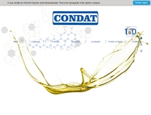 Tablet Screenshot of condat.com.br